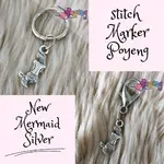 St marker silver tone: New Mermaid